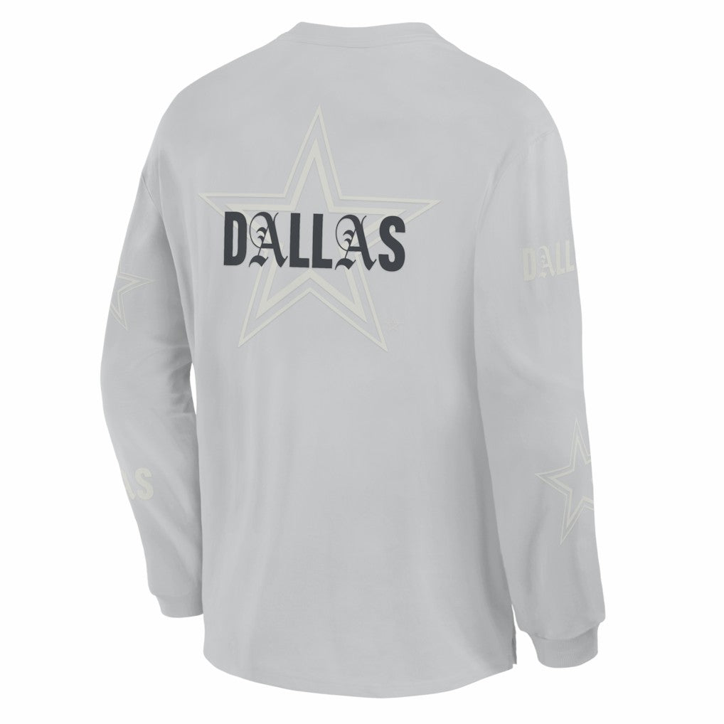 Oversized Type Play Long Sleeve T-Shirt - Dallas Cowboys