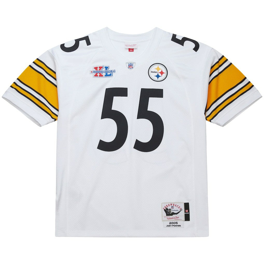 Joey Porter  2005 Authentic Throwback Retired Player Jersey - Pittsburgh Steelers