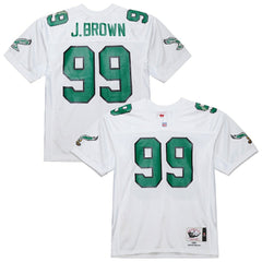 Jerome Brown  1991 Authentic Throwback Retired Player Jersey - Philadelphia Eagles