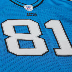 Calvin Johnson  2007 Authentic Throwback Retired Player Jersey - Detroit Lions