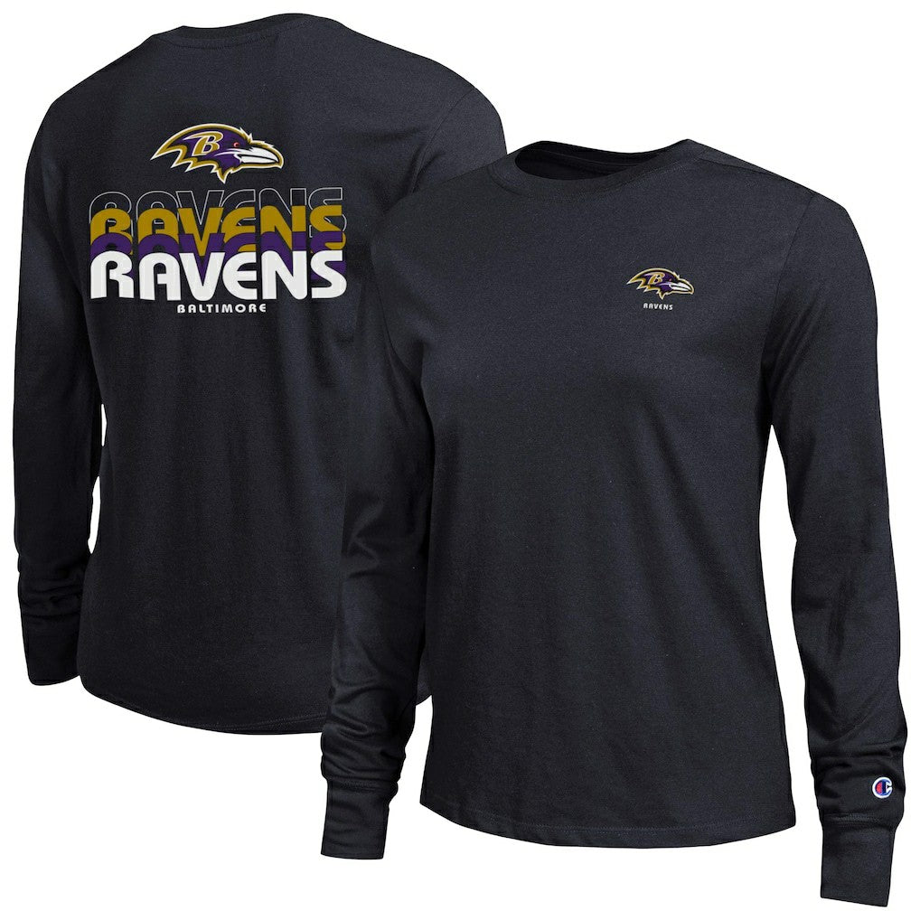 Women's Core Long-Sleeve T-Shirt - Baltimore Ravens