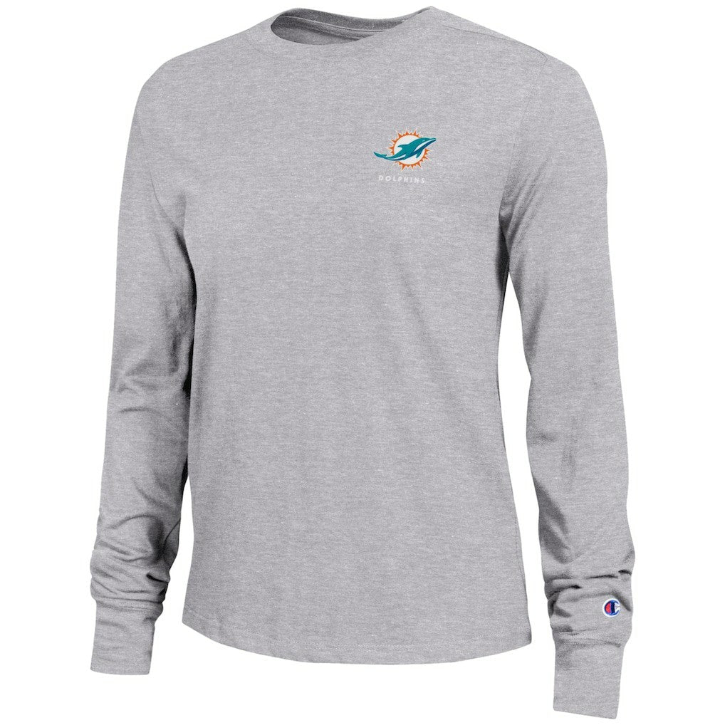 Women's Core Long-Sleeve T-Shirt - Miami Dolphins