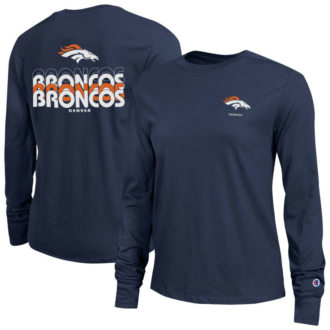 Women's Core Long-Sleeve T-Shirt - Denver Broncos