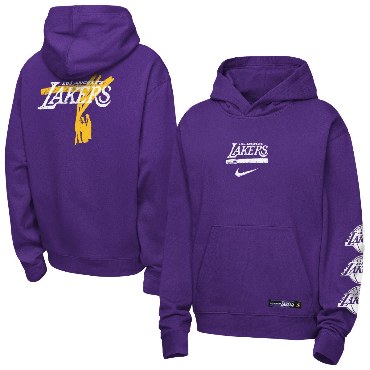 NBA Los Angeles Lakers Youth Courtside Club Premiere Hoodie