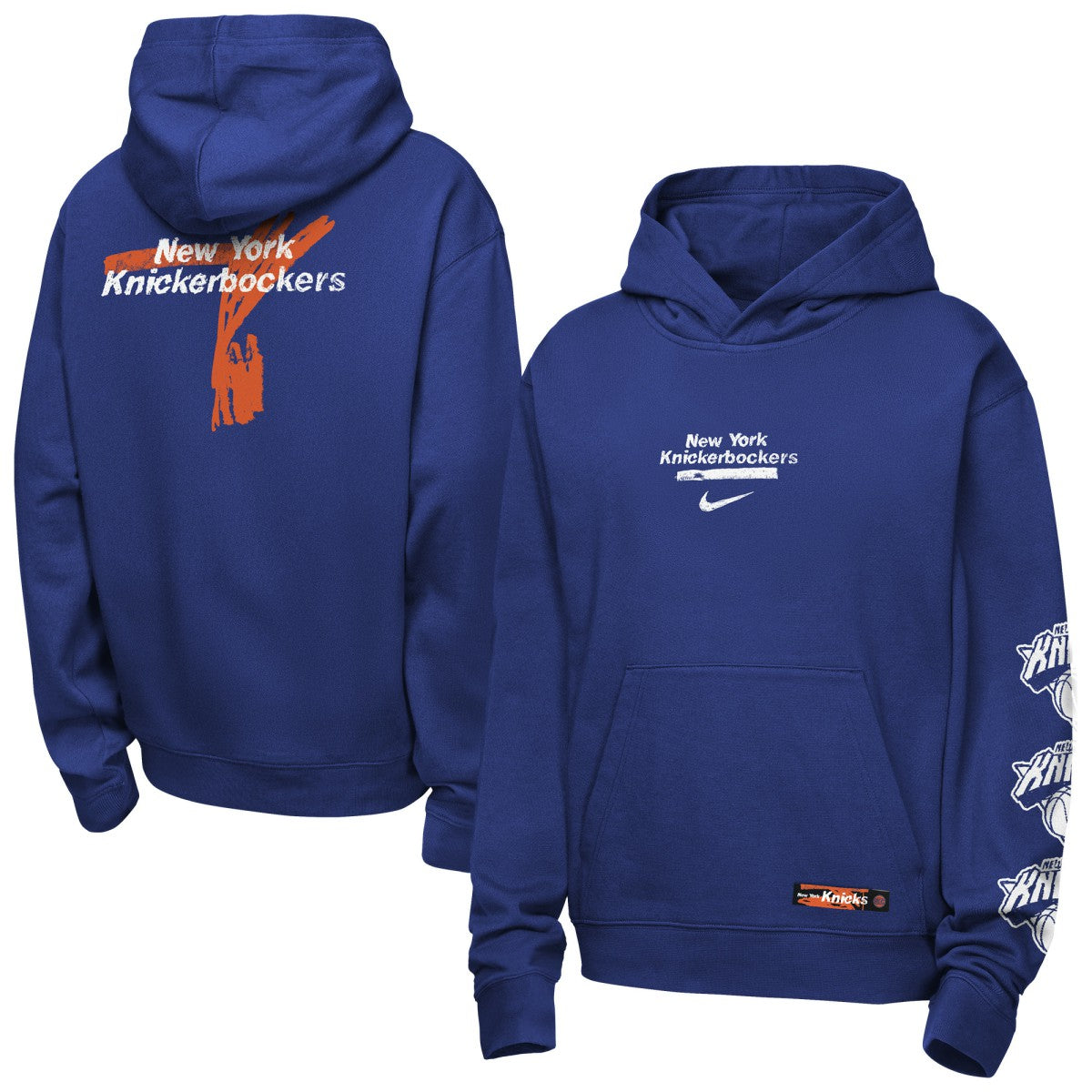 NBA New York Knicks Youth Courtside Club Premiere Hoodie