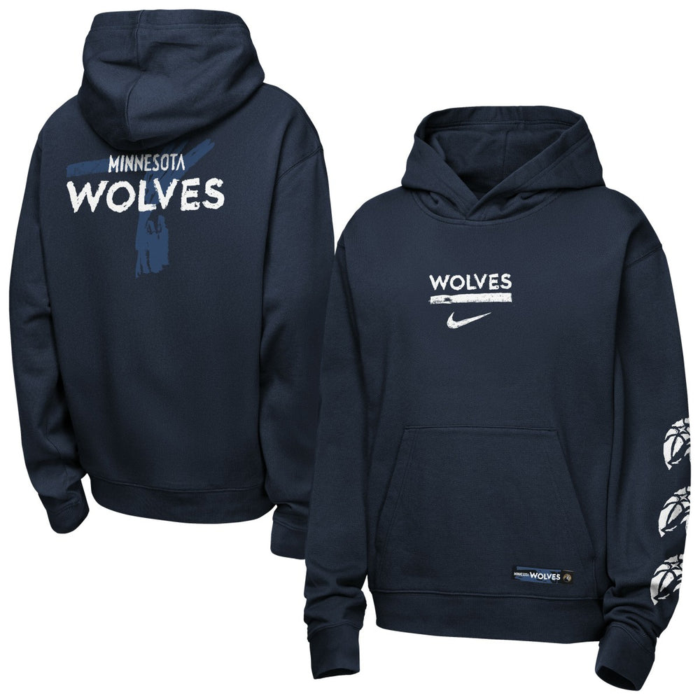 NBA Minnesota Timberwolves Youth Courtside Club Premiere Hoodie