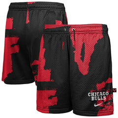 NBA Chicago Bulls Youth Courtside Pro Shot Dri-FIT Mesh Practice Shorts