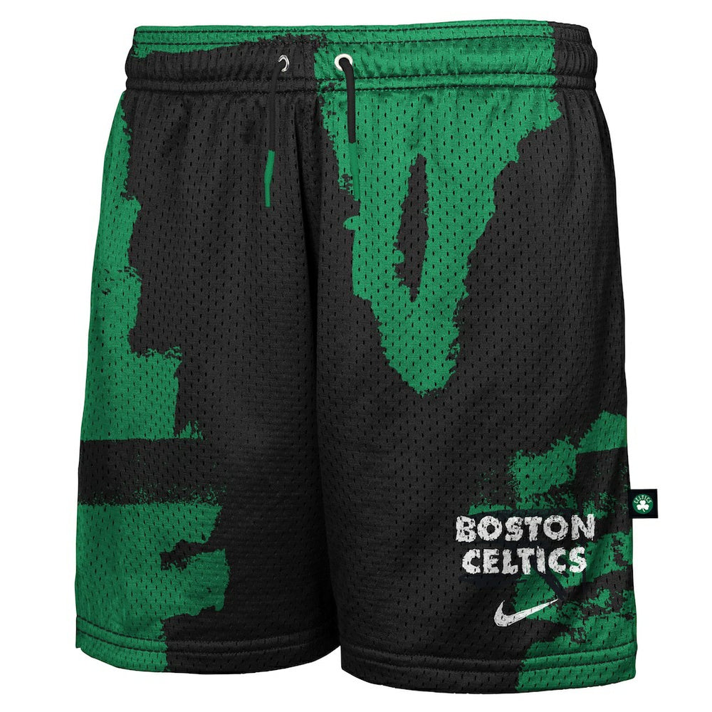 NBA Boston Celtics Youth Courtside Pro Shot Dri-FIT Mesh Practice Shorts