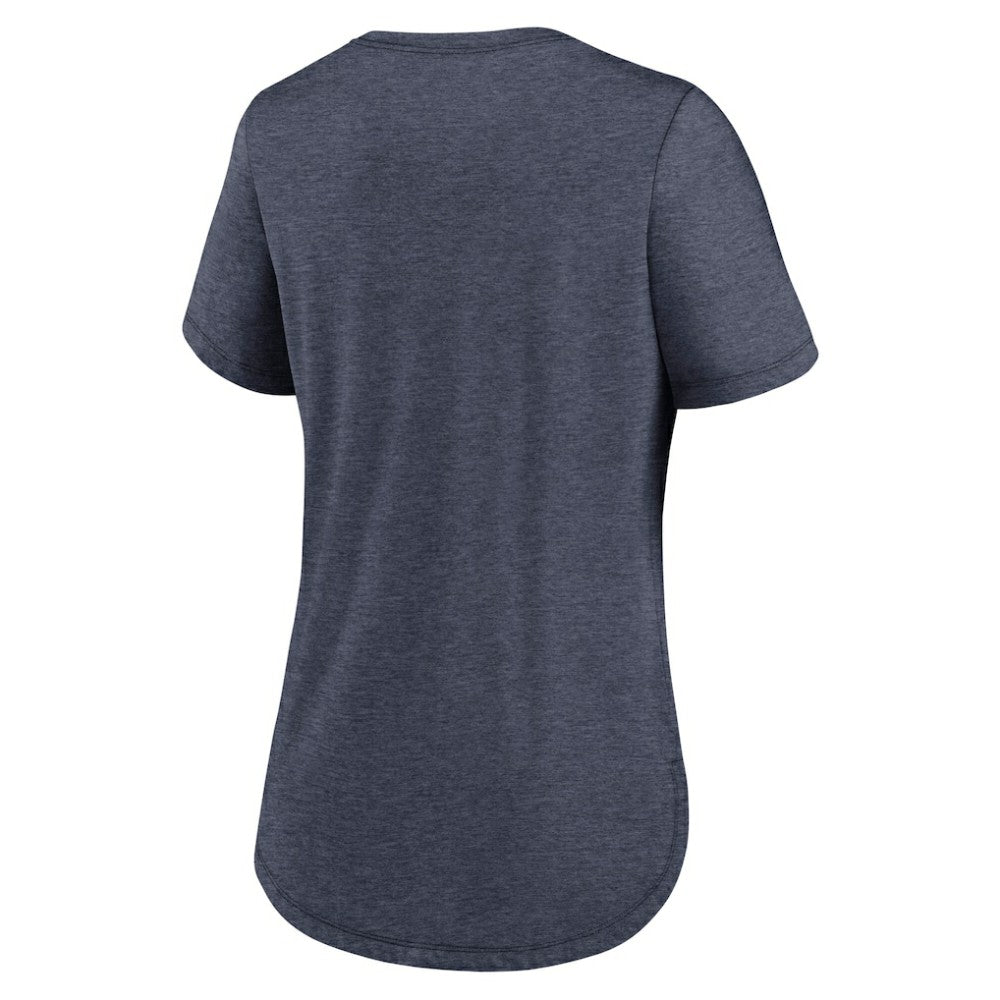 MLB Minnesota Twins Nike Women's Arched Tri-Blend T-Shirt