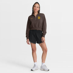 MLB San Diego Padres Nike Women's Primetime Phoenix Fleece Half-Zip Sweatshirt