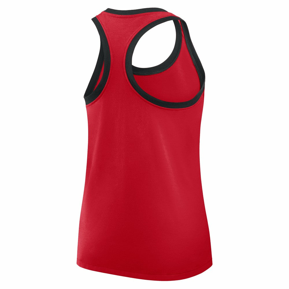 MLB Cincinnati Reds Nike Women's Tri-Blend Dri-FIT Racerback Tank Top