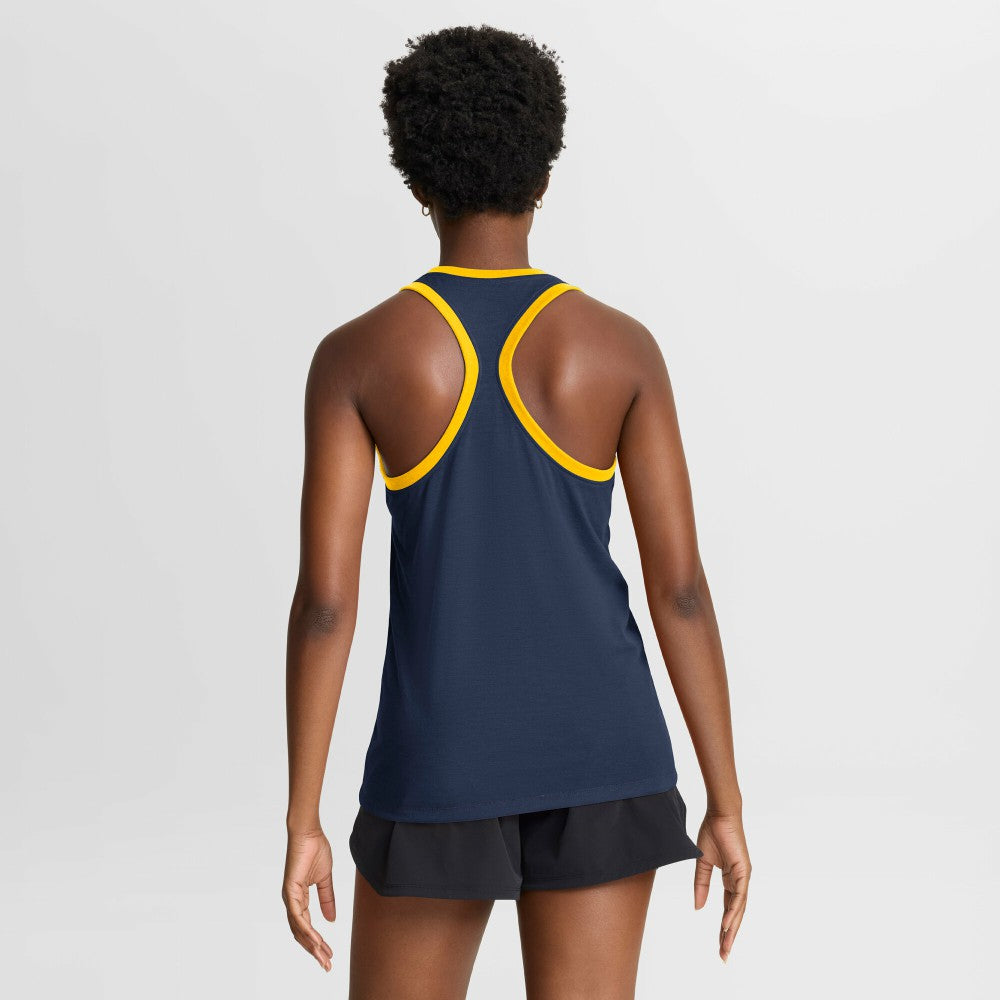 MLB Milwaukee Brewers Nike Women's Tri-Blend Dri-FIT Racerback Tank Top