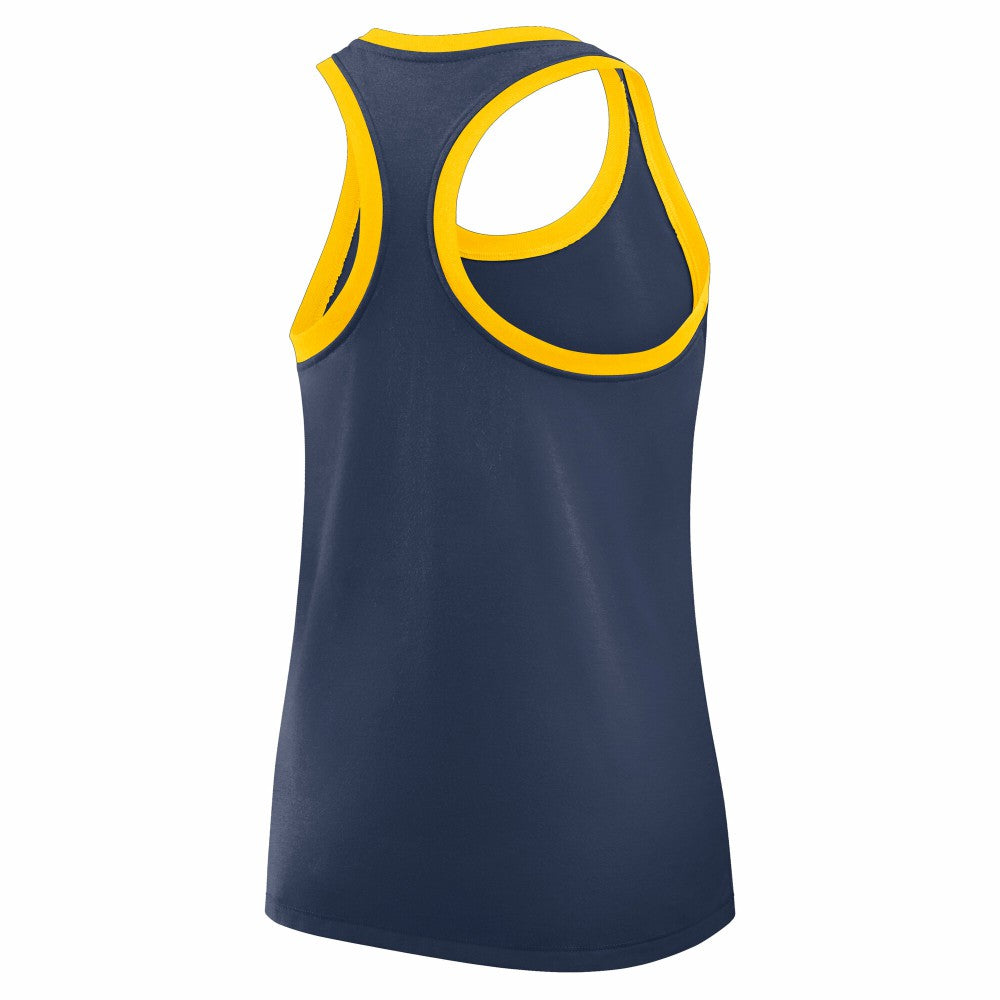 MLB Milwaukee Brewers Nike Women's Tri-Blend Dri-FIT Racerback Tank Top