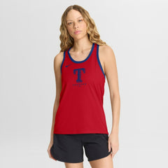 MLB Texas Rangers Nike Women's Tri-Blend Dri-FIT Racerback Tank Top