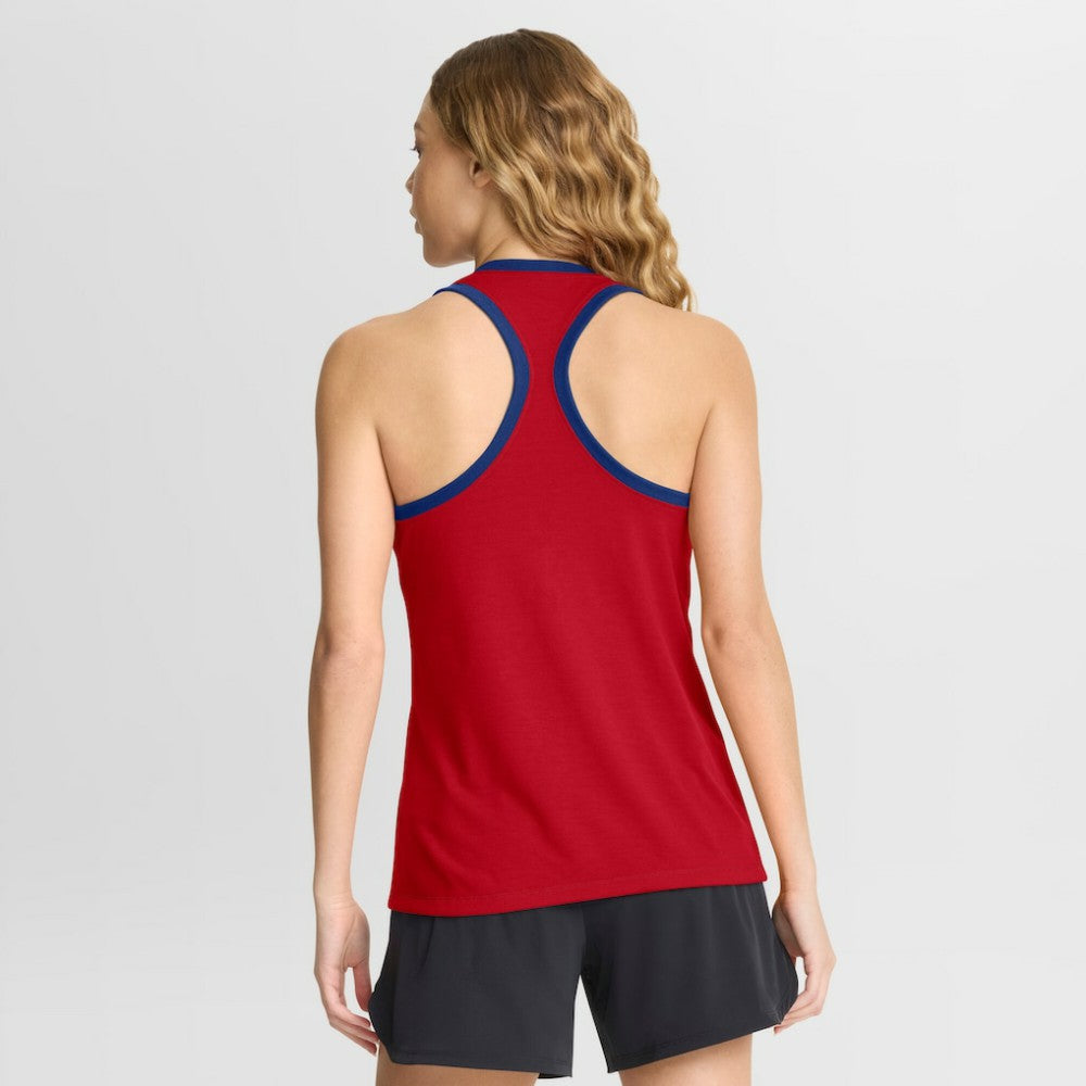MLB Texas Rangers Nike Women's Tri-Blend Dri-FIT Racerback Tank Top