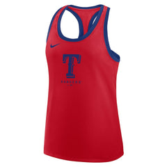 MLB Texas Rangers Nike Women's Tri-Blend Dri-FIT Racerback Tank Top