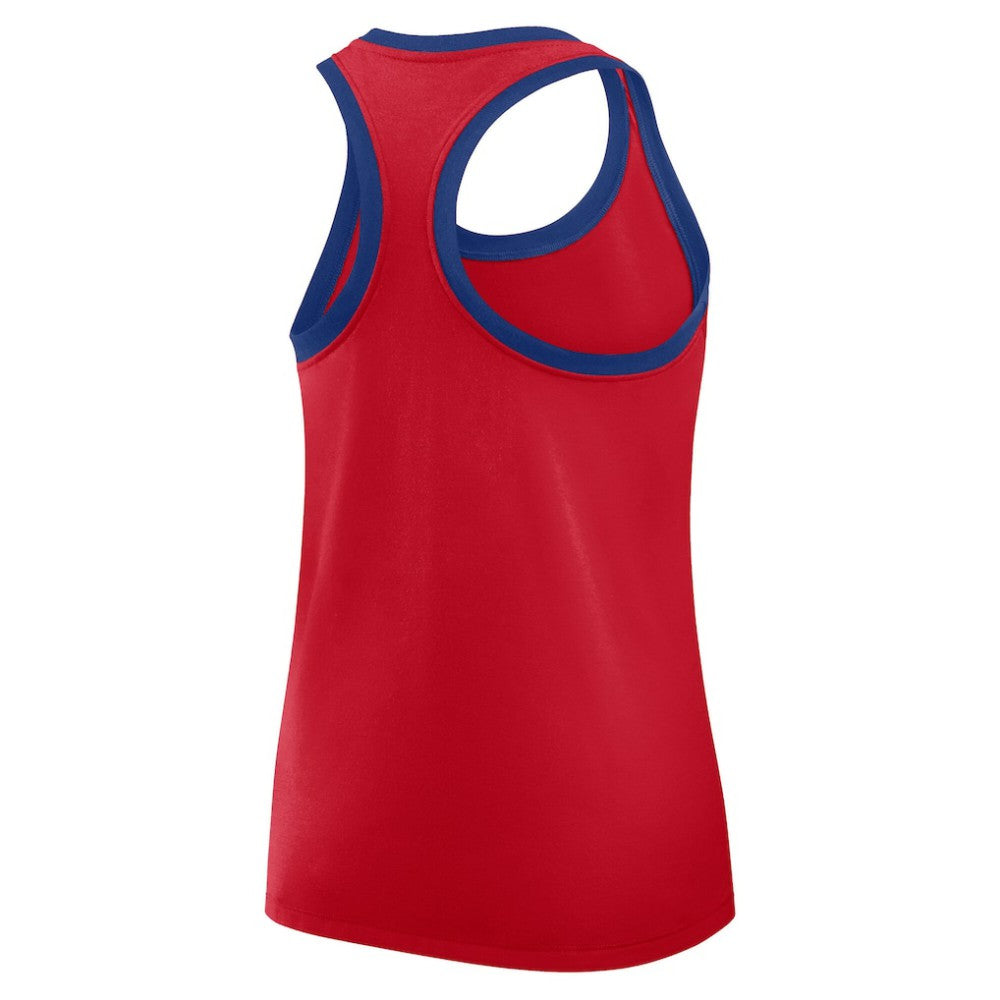 MLB Texas Rangers Nike Women's Tri-Blend Dri-FIT Racerback Tank Top