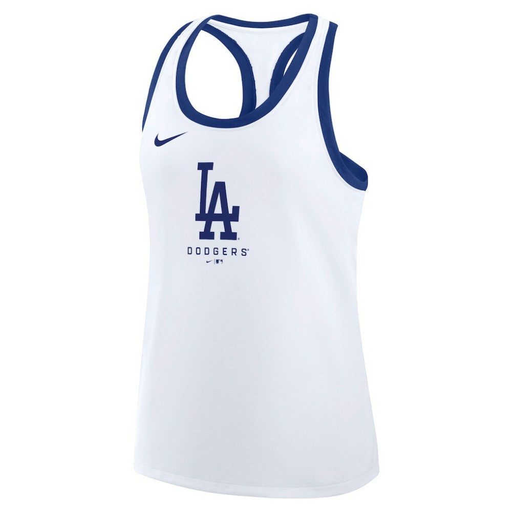 MLB Los Angeles Dodgers Nike Women's Tri-Blend Dri-FIT Racerback Tank Top
