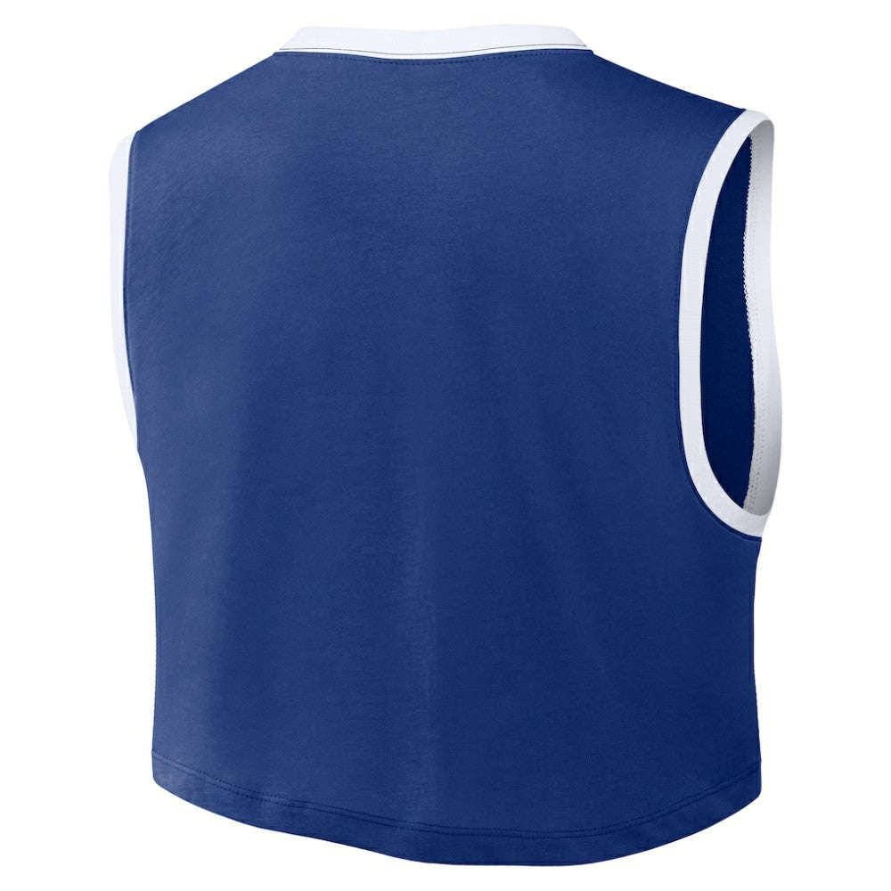 MLB Chicago Cubs Nike Women's Primetime Loose Dri-FIT Cropped Tank Top