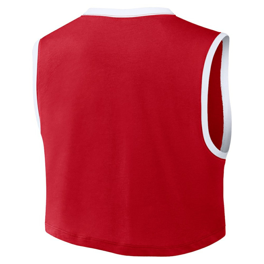 MLB Philadelphia Phillies Nike Women's Primetime Loose Dri-FIT Cropped Tank Top