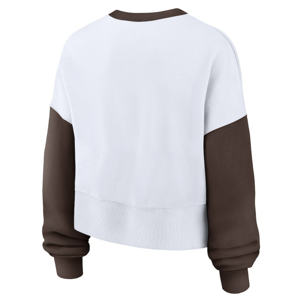 MLB San Diego Padres Nike Women's Oversized High Hip Fleece Sweatshirt