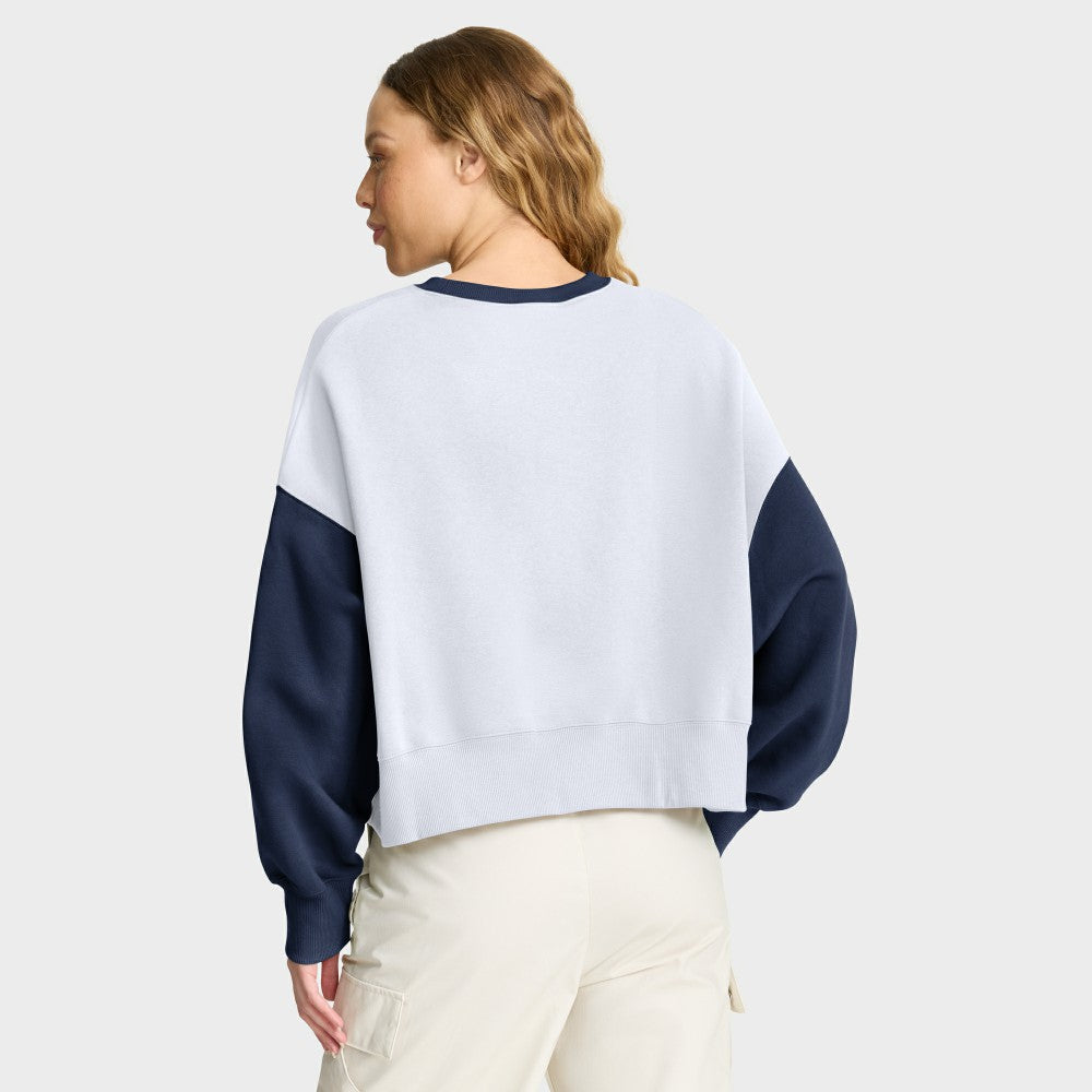 MLB Cleveland Guardians Nike Women's Oversized High Hip Fleece Sweatshirt