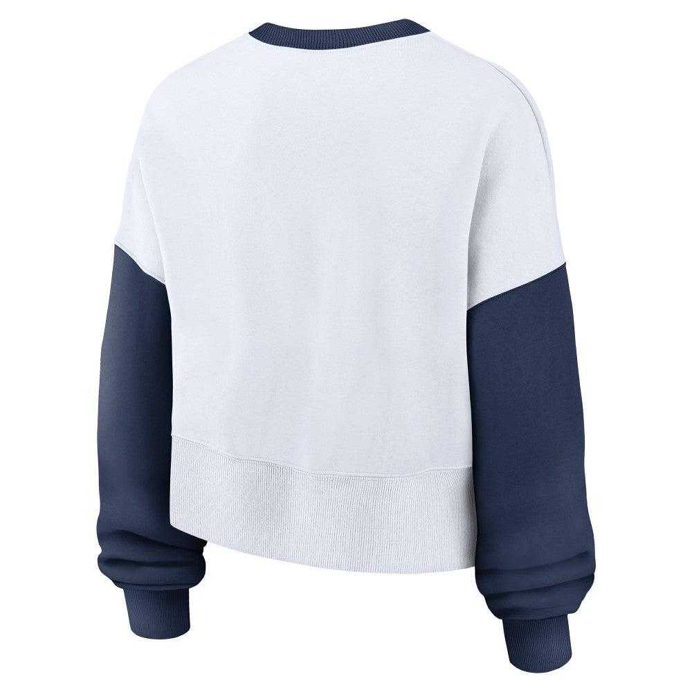 MLB Cleveland Guardians Nike Women's Oversized High Hip Fleece Sweatshirt