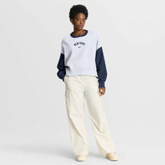 MLB New York Yankees Nike Women's Oversized High Hip Fleece Sweatshirt