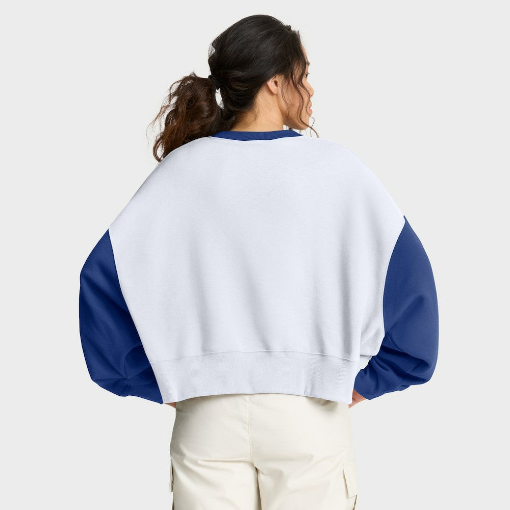 MLB Chicago Cubs Nike Women's Oversized High Hip Fleece Sweatshirt