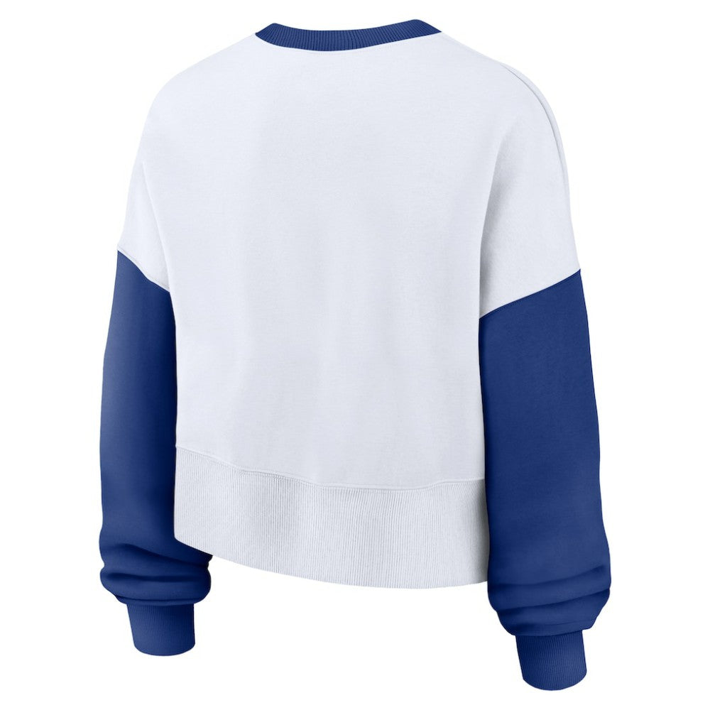 MLB Chicago Cubs Nike Women's Oversized High Hip Fleece Sweatshirt