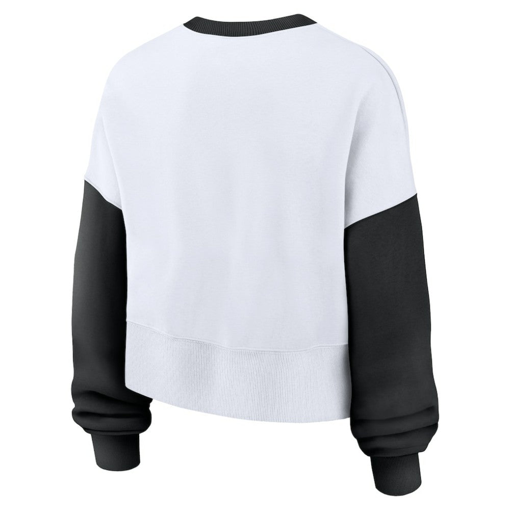 MLB Baltimore Orioles Nike Women's Oversized High Hip Fleece Sweatshirt