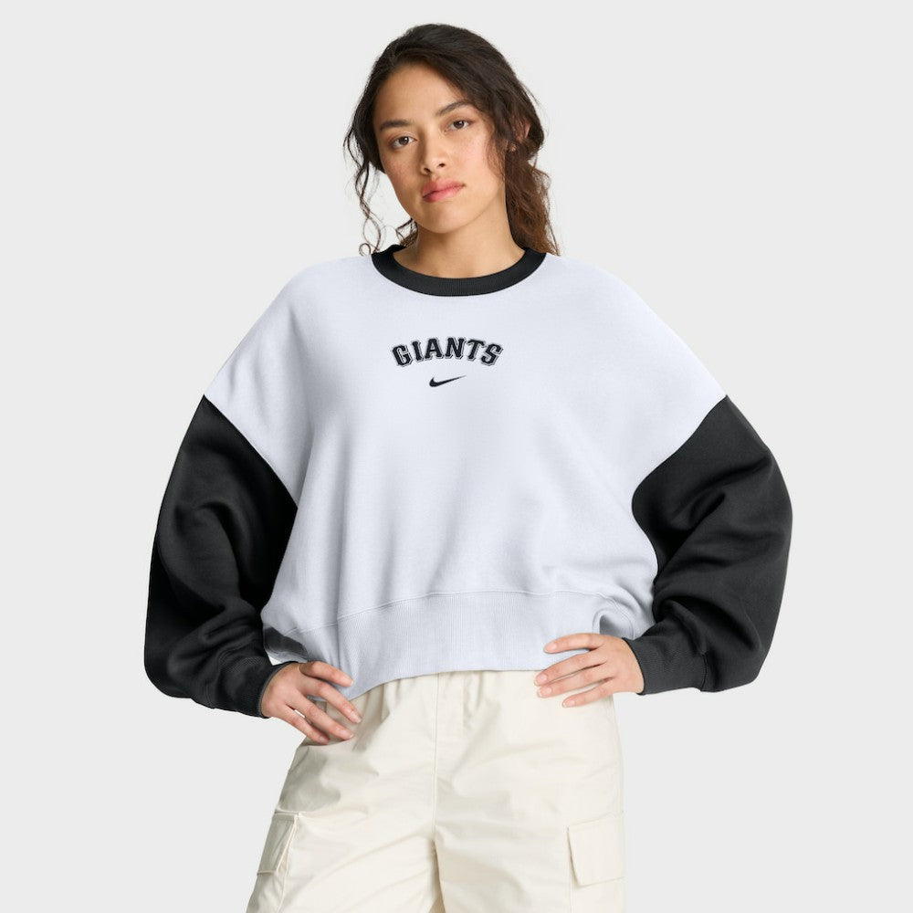 MLB San Francisco Giants Nike Women's Oversized High Hip Fleece Sweatshirt