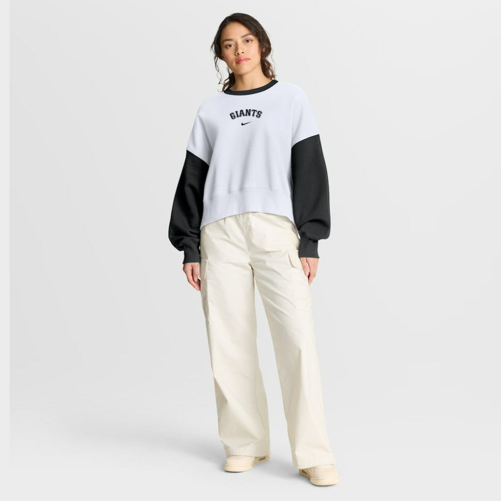 MLB San Francisco Giants Nike Women's Oversized High Hip Fleece Sweatshirt