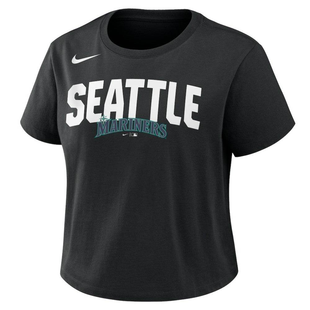 MLB Seattle Mariners Nike Women's Mod Cropped T-Shirt