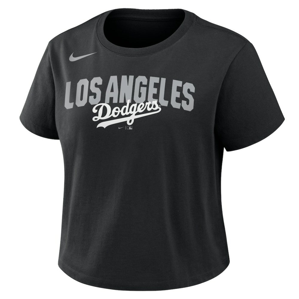 MLB Los Angeles Dodgers Nike Women's Mod Cropped T-Shirt