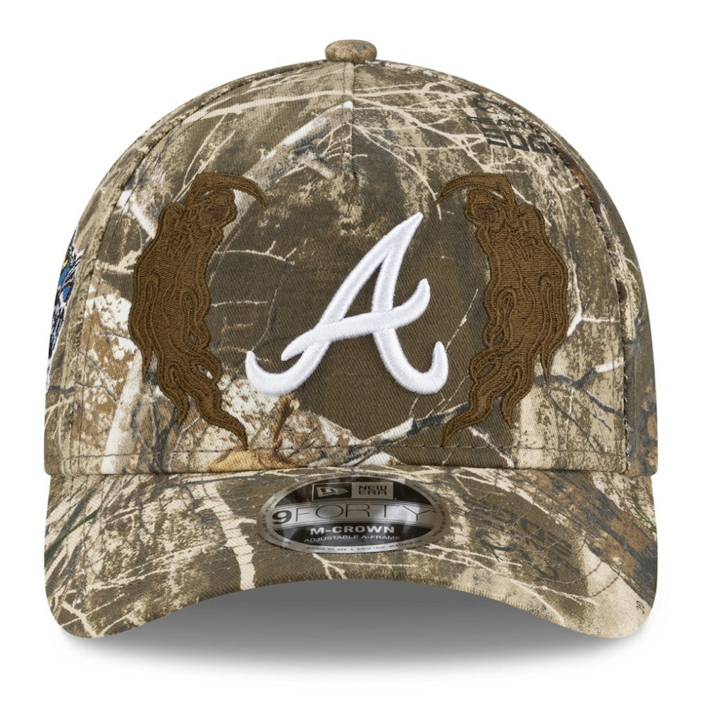 MLB Atlanta Braves New Era x Warren Lotas Realtree 9FORTY A-Frame M-Crown Adjustable Hat