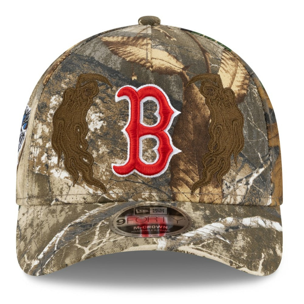MLB Boston Red Sox New Era x Warren Lotas Realtree 9FORTY A-Frame M-Crown Adjustable Hat