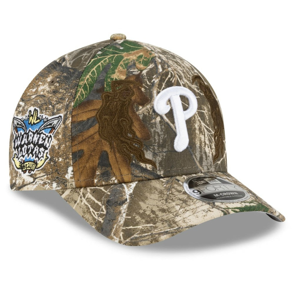 MLB Philadelphia Phillies New Era x Warren Lotas Realtree 9FORTY A-Frame M-Crown Adjustable Hat