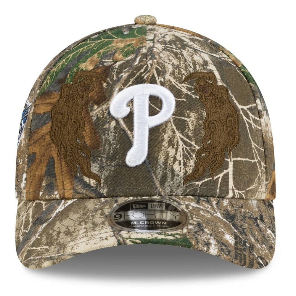 MLB Philadelphia Phillies New Era x Warren Lotas Realtree 9FORTY A-Frame M-Crown Adjustable Hat
