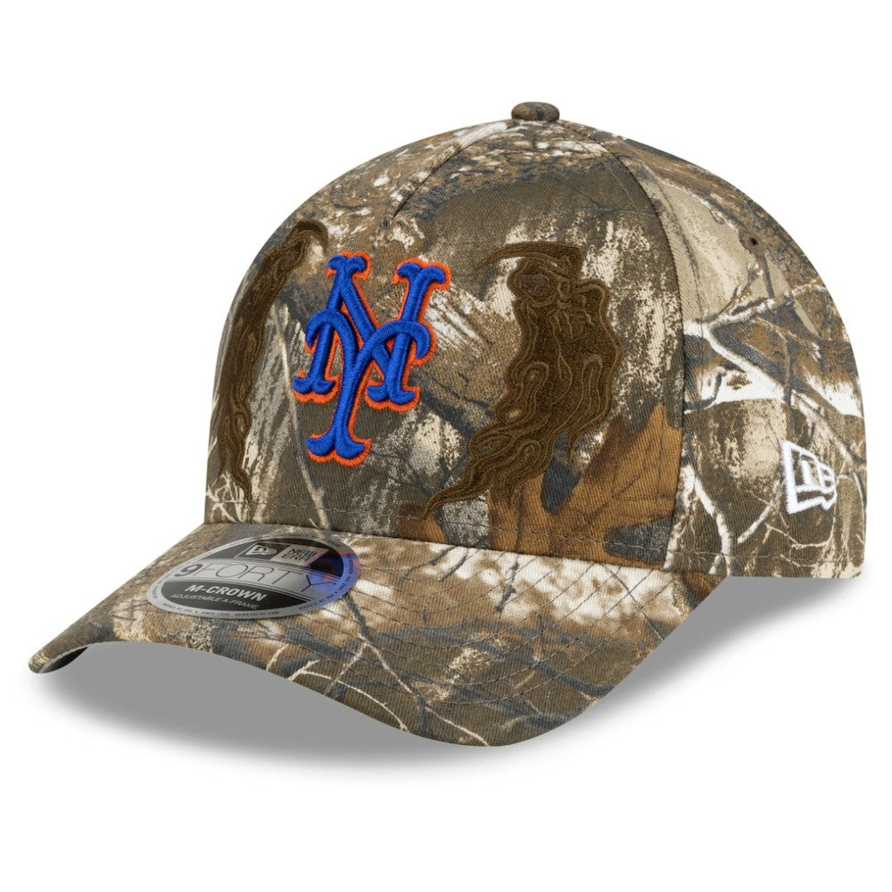 MLB New York Mets New Era x Warren Lotas Realtree 9FORTY A-Frame M-Crown Adjustable Hat