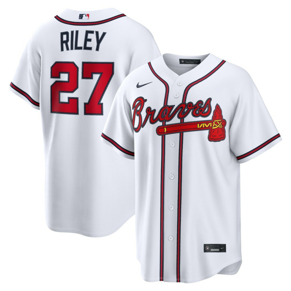 MLB Austin Riley Atlanta Braves Nike Home Replica Jersey