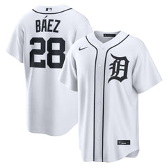 MLB Javier Báez Detroit Tigers Nike Home Replica Jersey