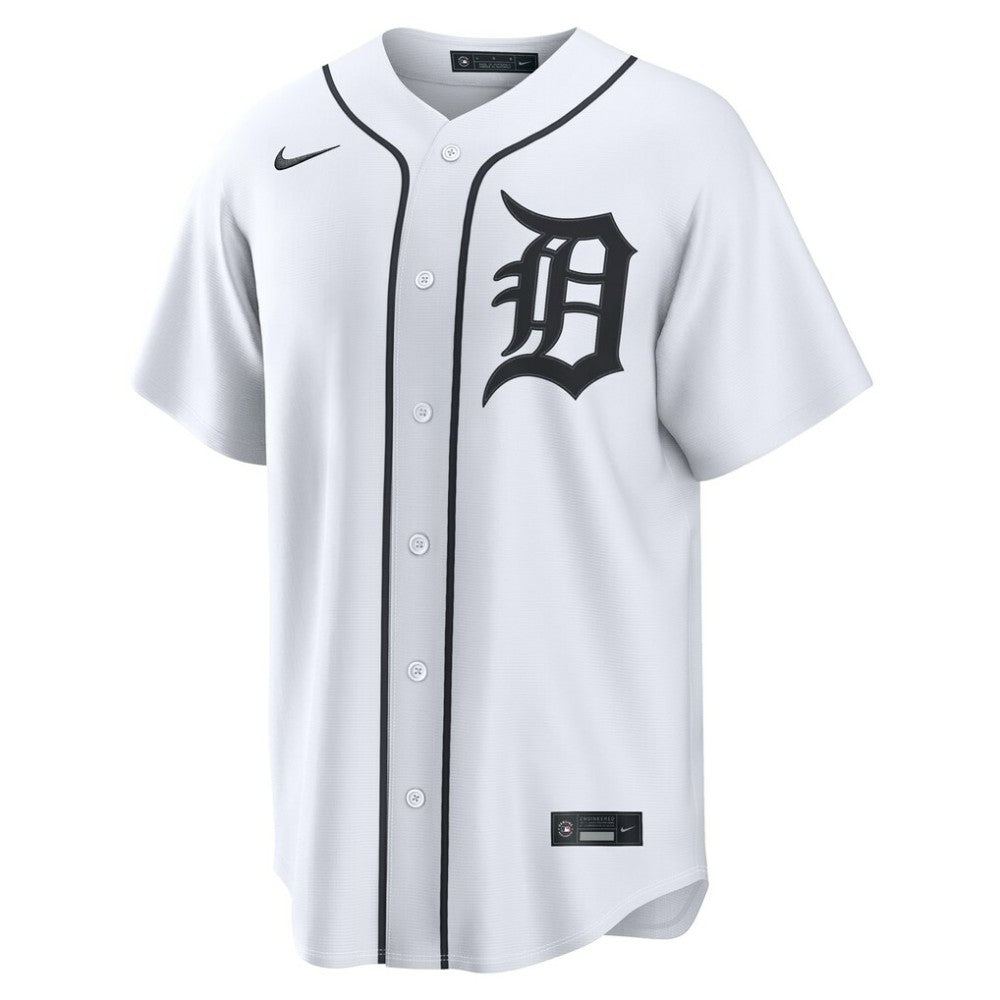 MLB Javier Báez Detroit Tigers Nike Home Replica Jersey