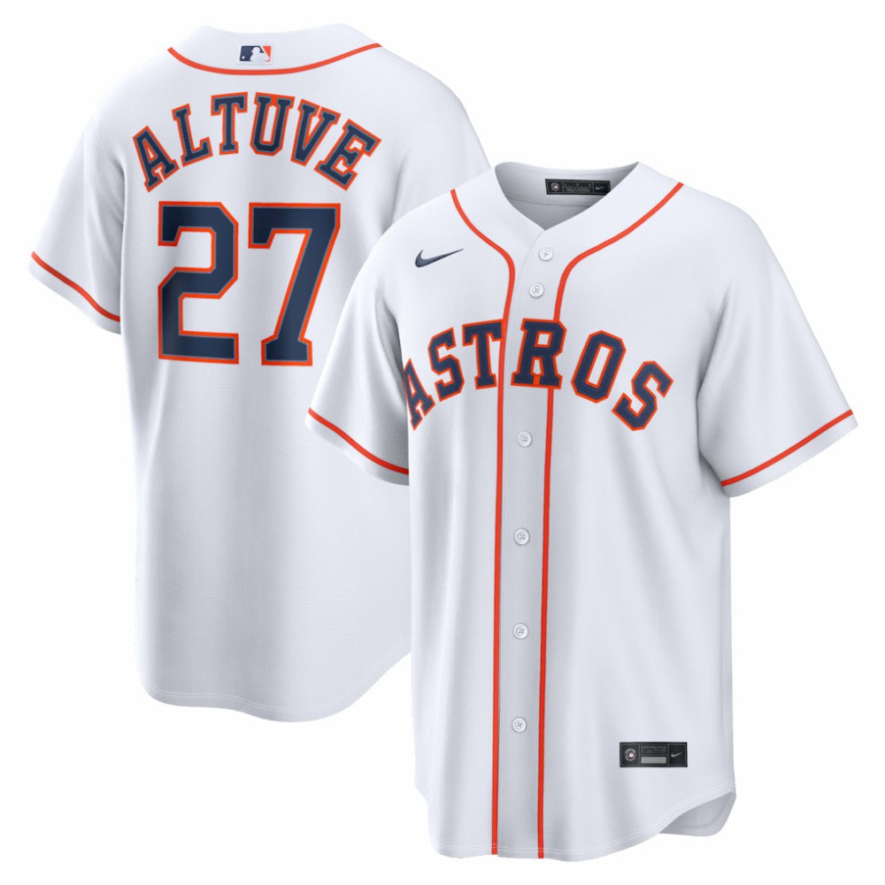 MLB Jose Altuve Houston Astros Nike Home Replica Jersey