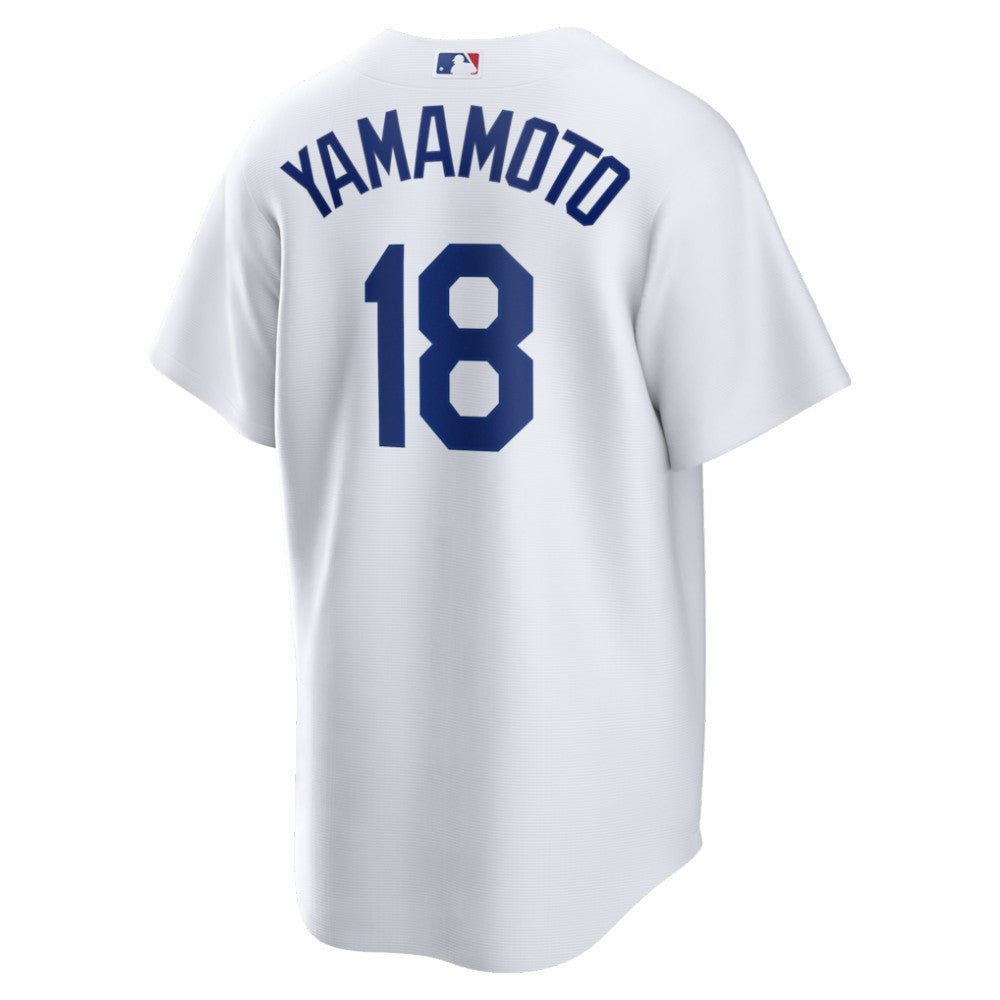 MLB Yoshinobu Yamamoto Los Angeles Dodgers Nike Home Replica Jersey
