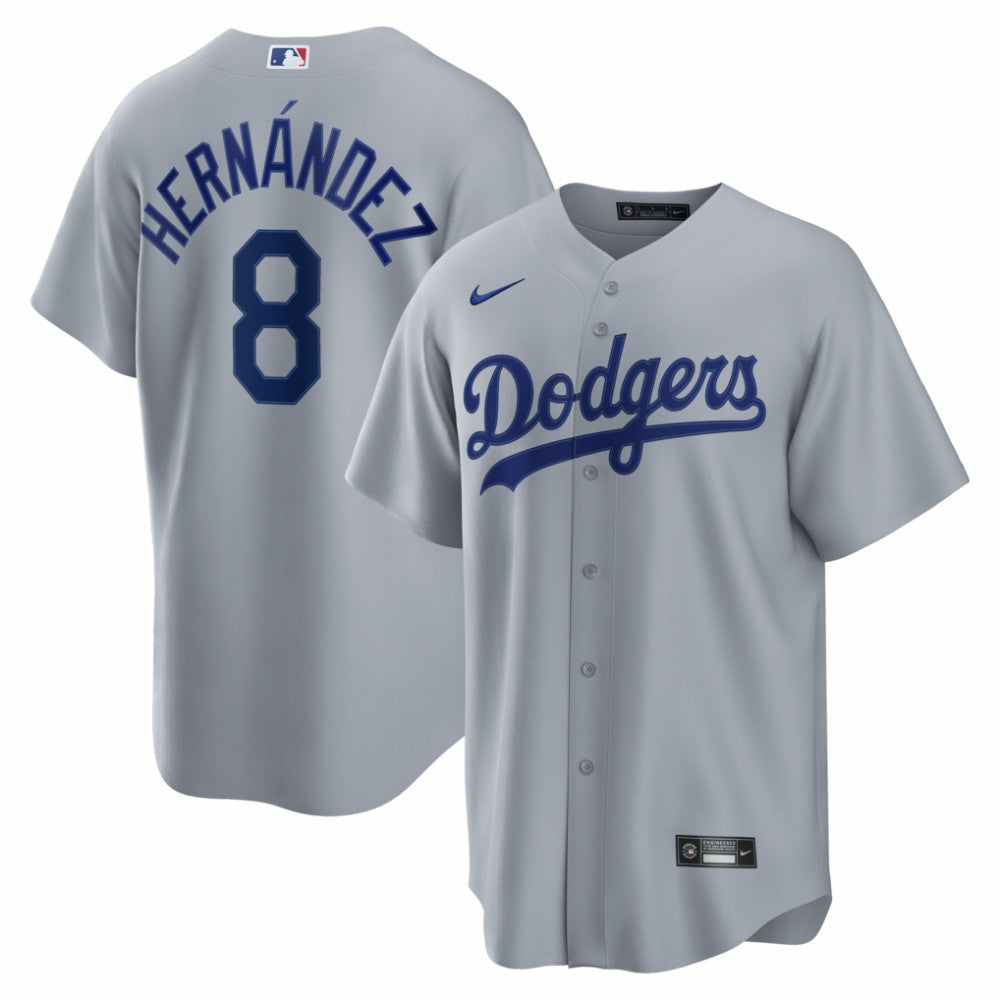MLB Enrique Hernández Los Angeles Dodgers Nike Road Replica Jersey