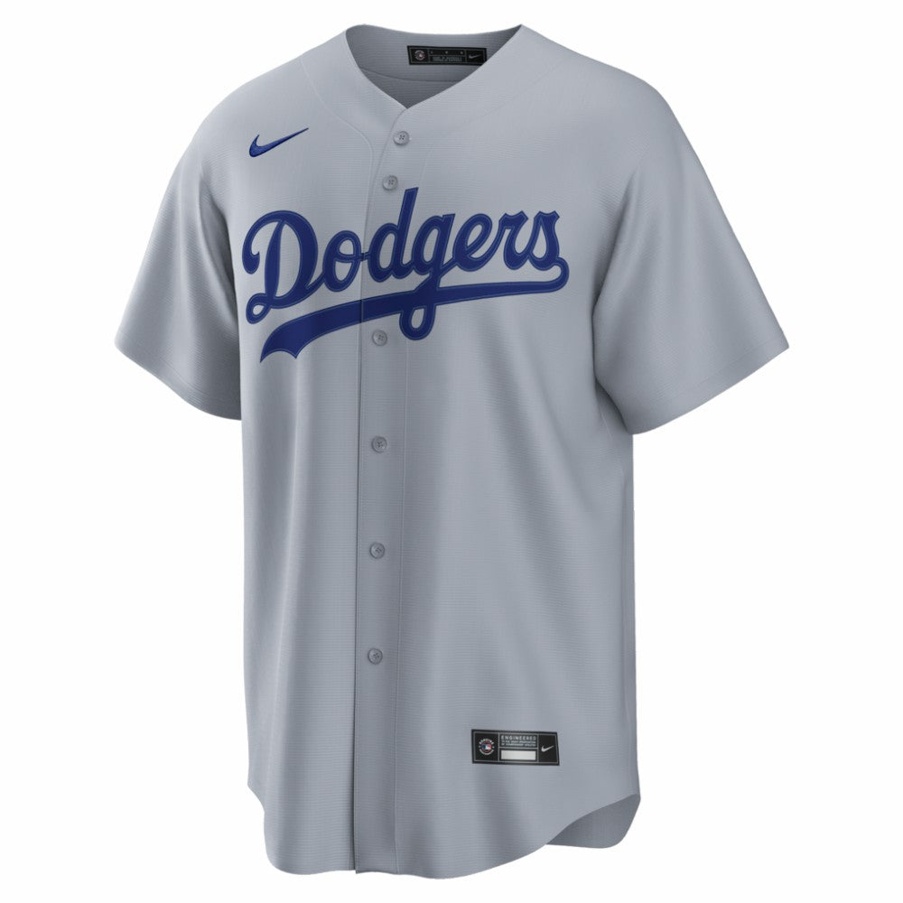 MLB Enrique Hernández Los Angeles Dodgers Nike Road Replica Jersey