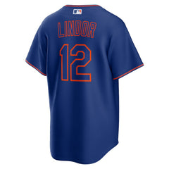 MLB Francisco Lindor New York Mets Nike Alternate Replica Jersey