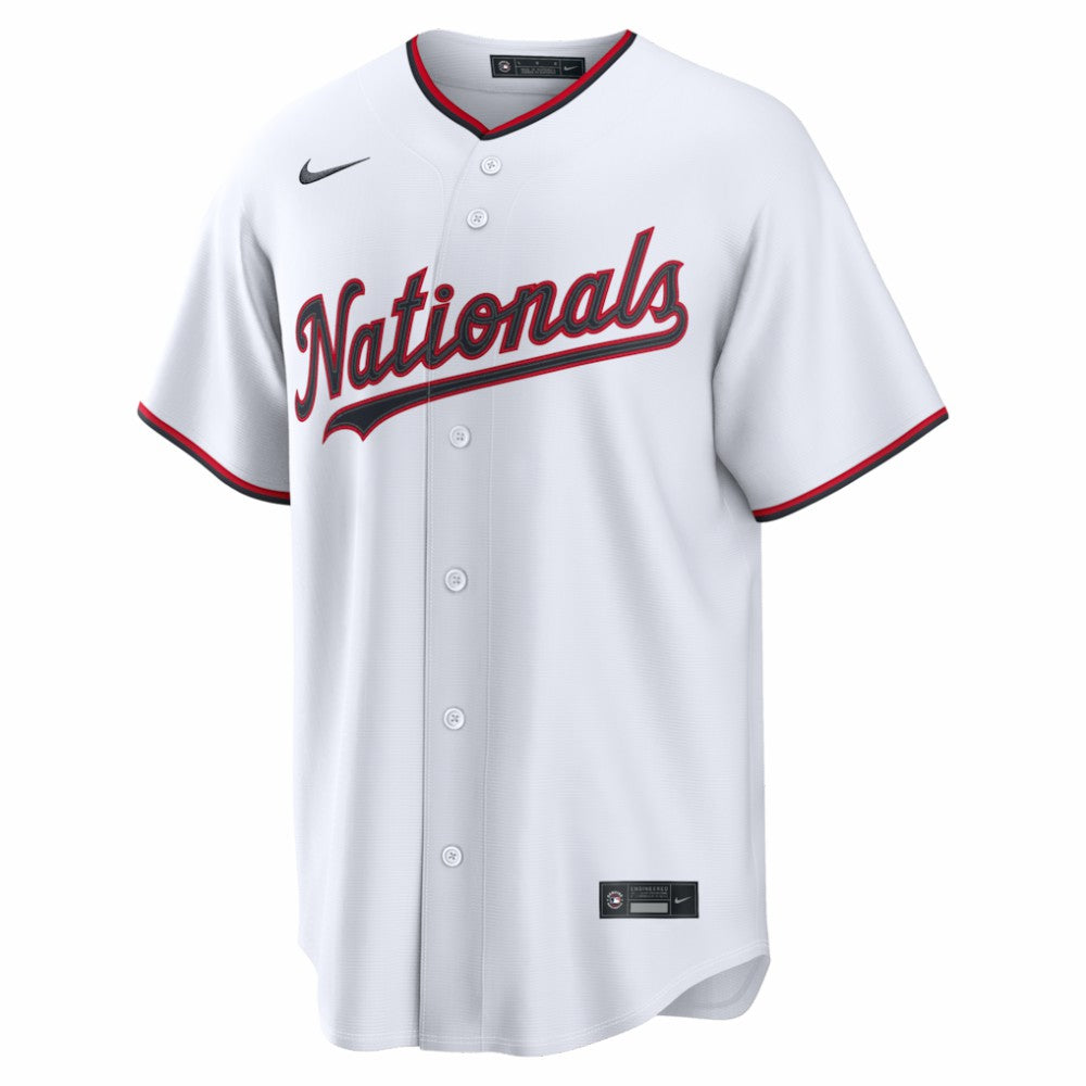 MLB James Wood Washington Nationals Nike Home Replica Jersey