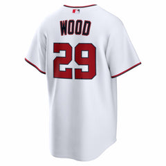MLB James Wood Washington Nationals Nike Home Replica Jersey